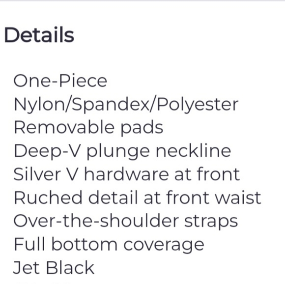 1 piece swim - Picture 4 of 5